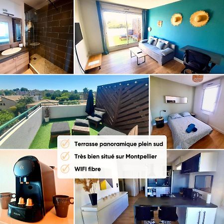 Terrasse De La Pompignane - T2 Lumineux Plein Sud Apartamento Montpellier Exterior foto